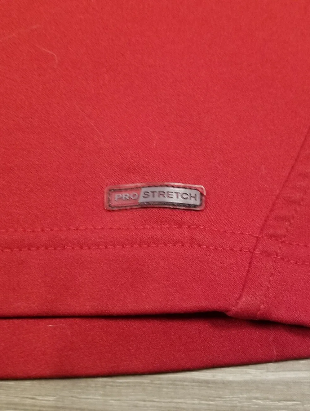Helly Hansen Pro Stretch Quarter Zip Pullover Mens Medium Red Chest Pocket